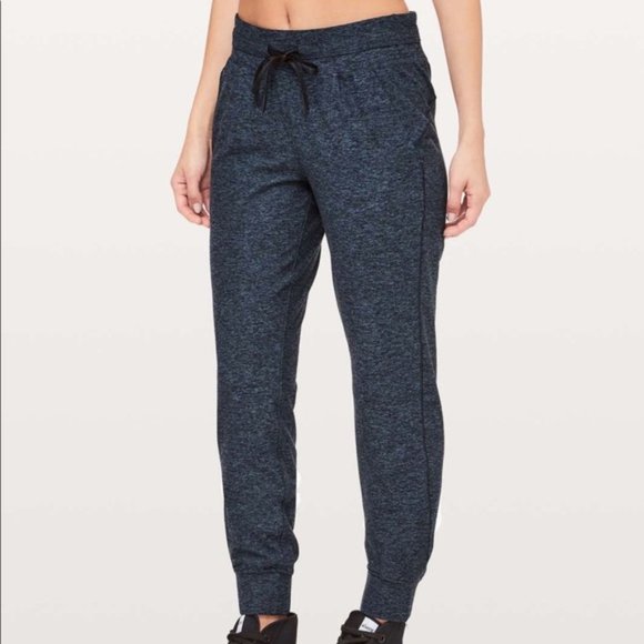 lululemon athletica Pants - Lululemon ready to rulu jogger Heather navy/black